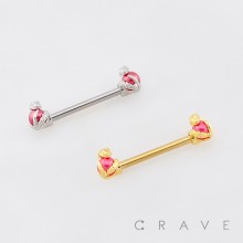 HALLOWEEN ORNATE SNAKE CLAWS 316L SURGICAL STEEL NIPPLE RING